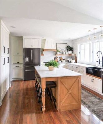 how to extend kitchen island